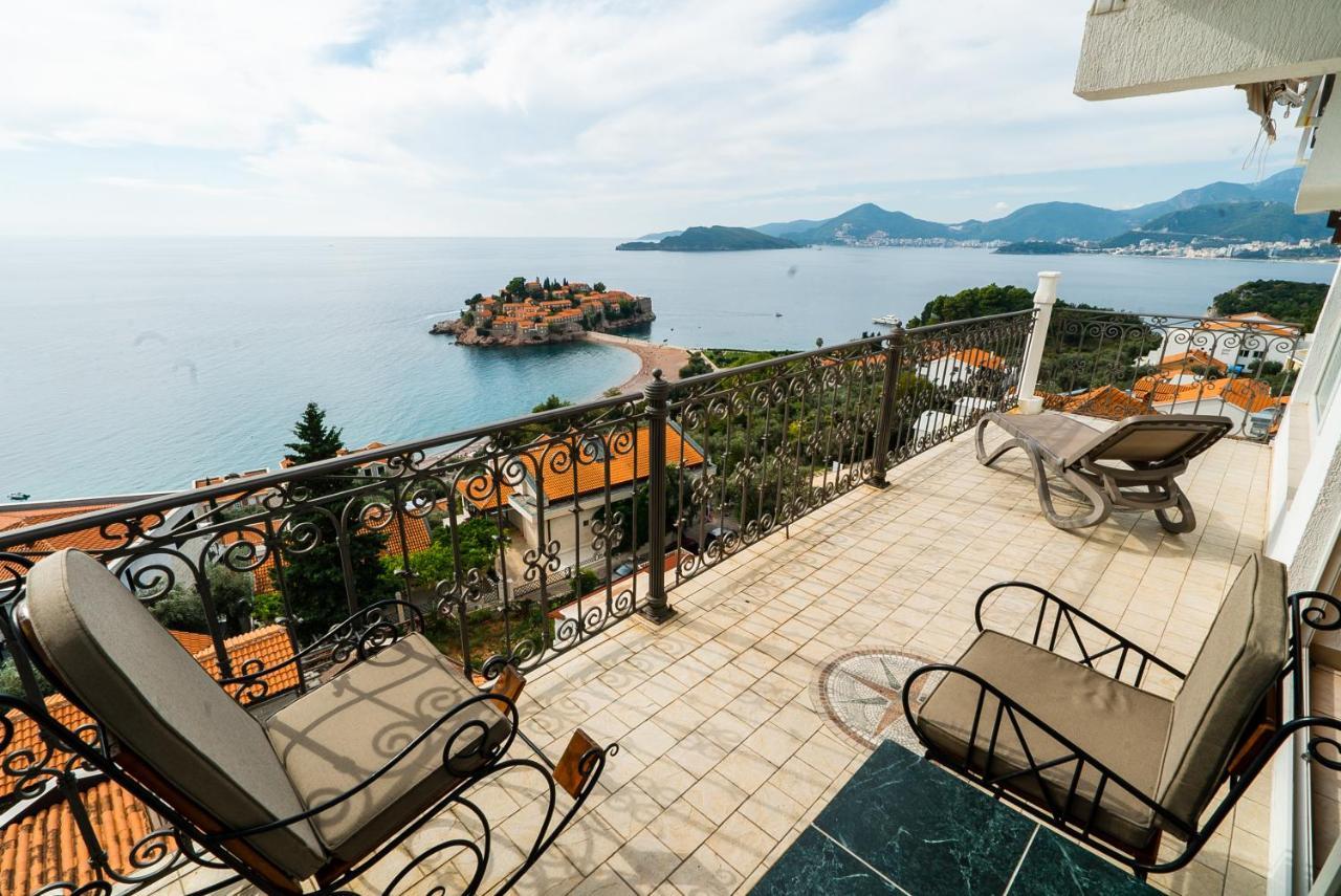 Villa Edelweiss Sveti Stefan Dış mekan fotoğraf